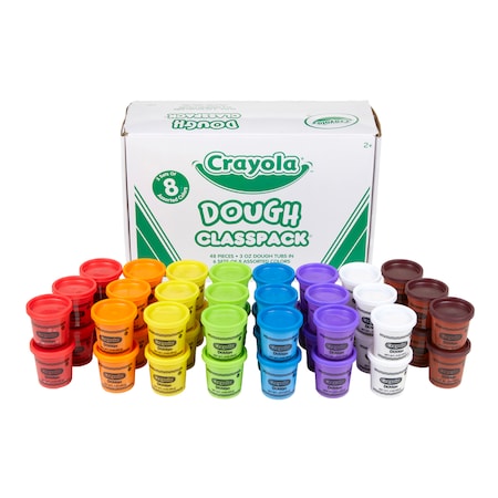 Crayola Crayola Dough Classpack, 3 oz., PK 48 BIN570174
